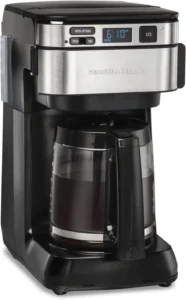 Hamilton Beach Programmable Coffee Maker with different brewing options