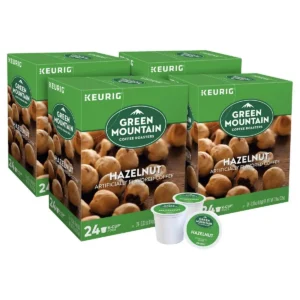 Green Mountain Coffee K-Cups Flavored Hazelnut Decaffeinated 