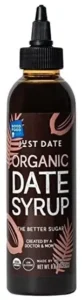 Just Date organic Syrup, award winning just date syrup