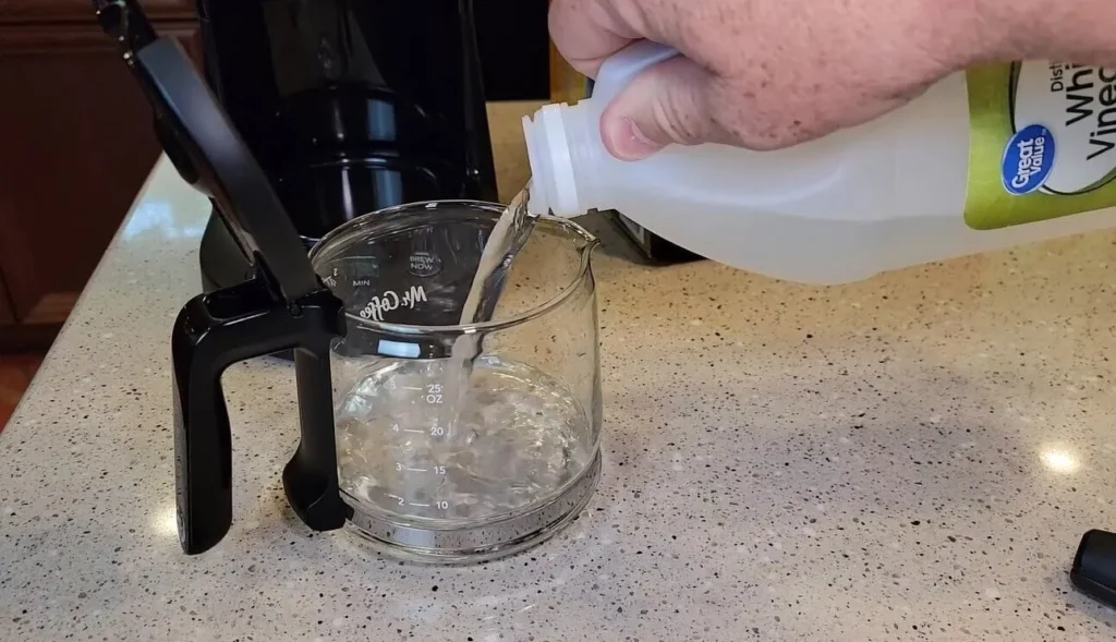 all steps how to clean a coffee maker?