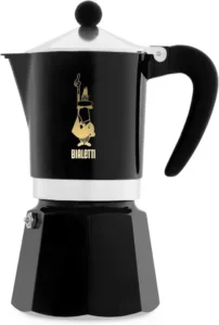 Bialetti Caffe Mercanti Black Oro Coffee Maker