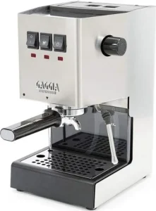 Gaggia RI9380/46 Classic Pro Espresso Machine, Brushed Stainless Steel