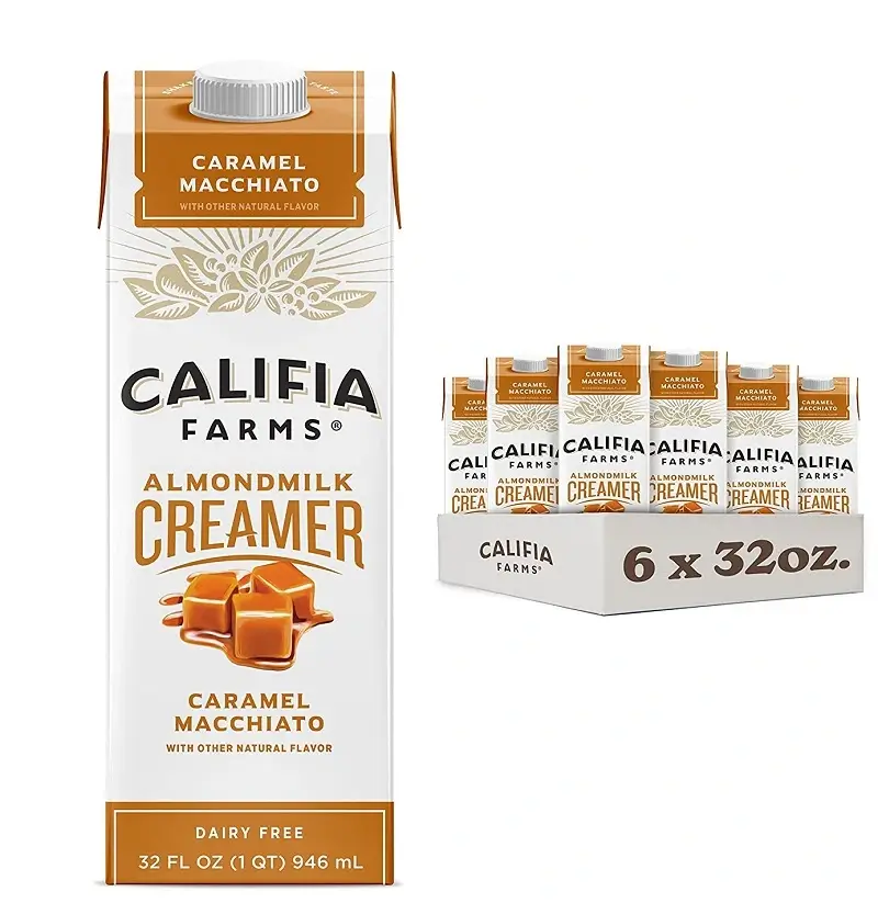 Califia Farms - Caramel Macchiato Almond Milk best Coffee Creamer