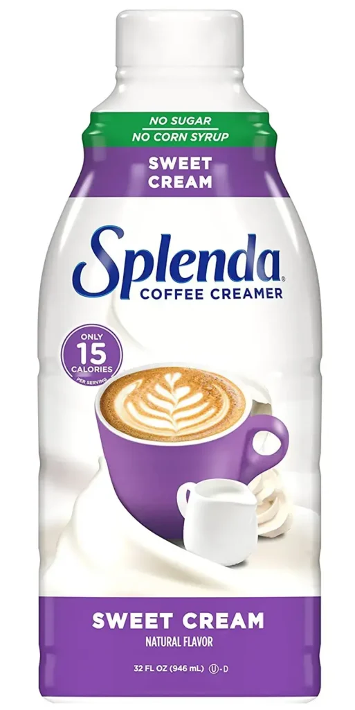 SPLENDA Sugar Free, Low Calorie Sweet Cream best Coffee Creamer